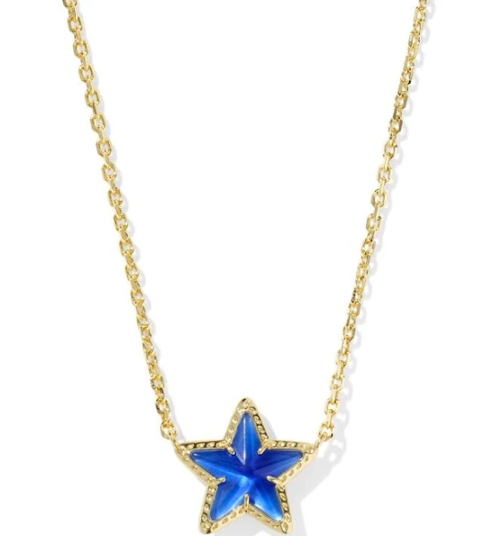 Kendra Scott Cassidy Gold Short Pendant Necklace