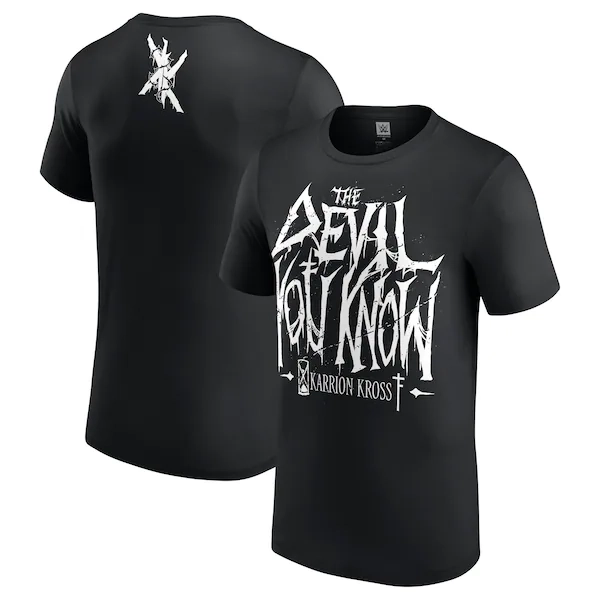 Karrion Kross The Devil You Know T-Shirt - Black - Mens