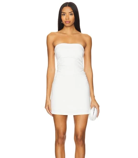 superdown Tessa Mini Dress in White