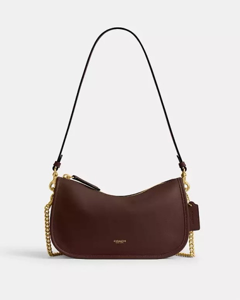 Brass/Maple Waverly Bag