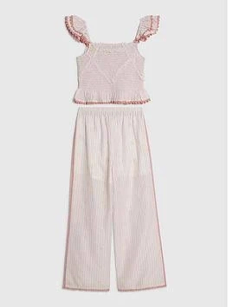 River Island Girls Striped Top and Trouser Set