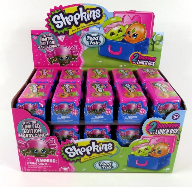 Shopkins Food Fair Exclusive Lunchbox Full Case 30pcs Brand New Sealed