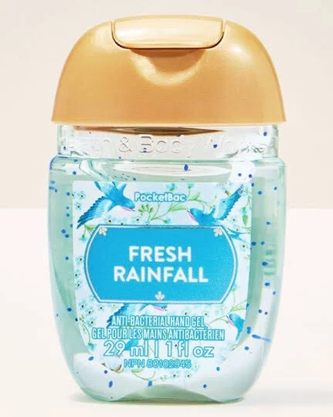 Bath & Body Works Fresh Rainfall PocketBac Hand Sanitizer