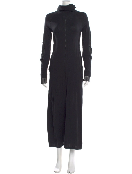 Turtleneck Long Dress
