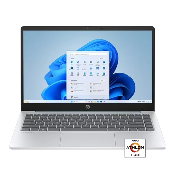HP 14 inch HD Windows Laptop AMD Athlon 7120 4GB RAM 128GB UFS Moonlight Blue