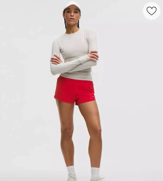 Hotty Hot High-Rise Lined Short 2.5" - White - 12
