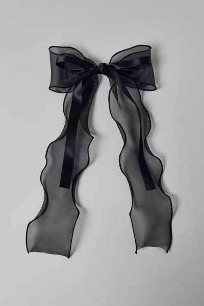 Inez Chiffon Ribbon Hair Bow Hair Clip