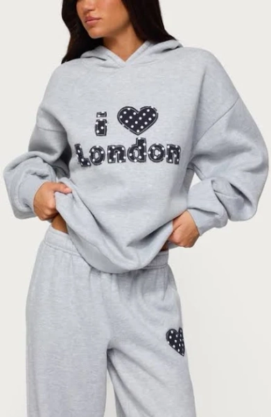 Edikted Women's I Heart London Hoodie