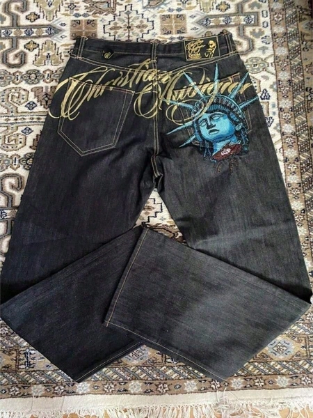 Wide Leg Jeans Skinny Fit Jeans 2025 New Free Muse Like Retro Old Washed Jeans Women's Brand Straight Trousers