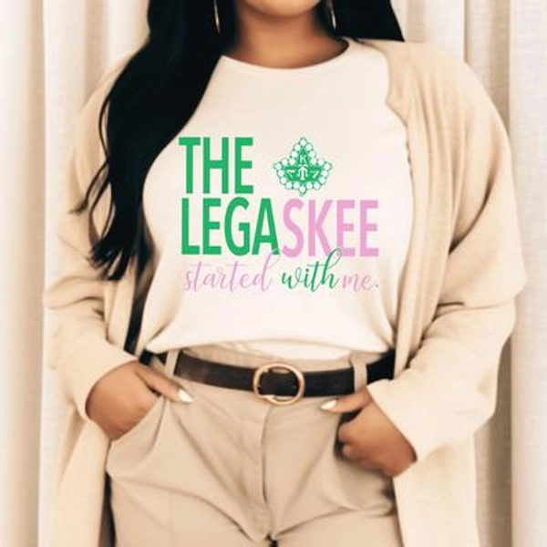 The LegaSKEE Started with Me T-Shirt | AKA Inspired