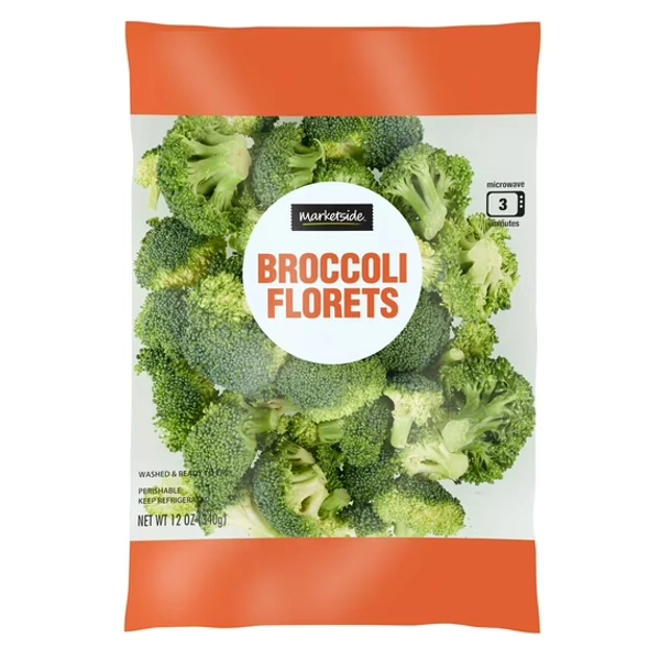 Marketside Broccoli Florets, Refrigerated 12 oz