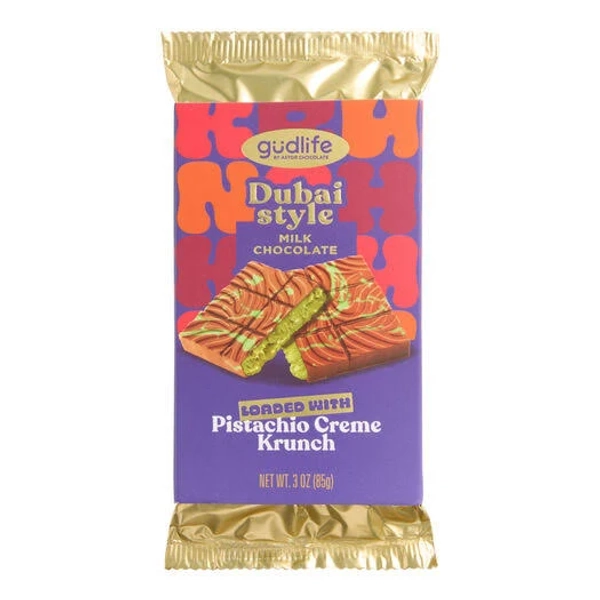 Gudlife Dubai Style Milk Chocolate Bar