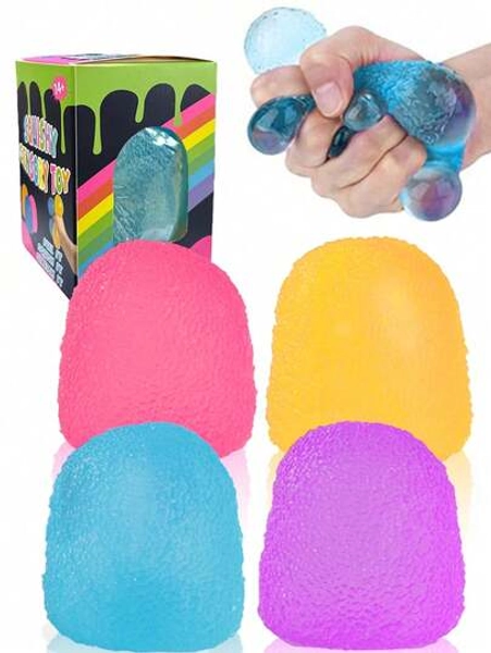 2026 New Color Squeeze Soft Candy - Stress Relief Toy, Squeeze Sensory Toy, Available In Different Sizes, Suitable For Birthday/Party Gifts, Anxiety Relief, Sock Stuffing, Classroom Rewards