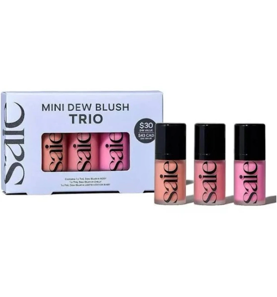 Saie Mini Dew Blush Trio