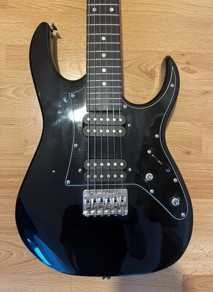 Reserviert • Gelöscht • 
        Harley Benton E-Gitarre Kinder Gitarre RG-Junior BK Schwarz