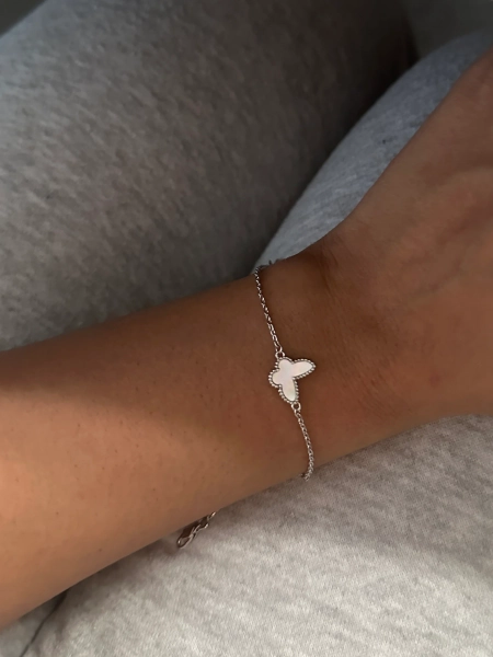Elara Butterfly Bracelet (gold & silver)