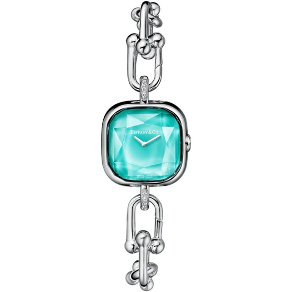 Tiffany HardWear Watch in Sterling Silver and Diamonds
