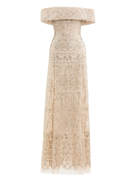Saiid Kobeisy robe longue à perles | 38