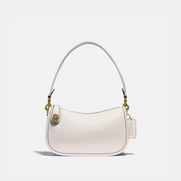 Brass/Chalk Swinger Bag