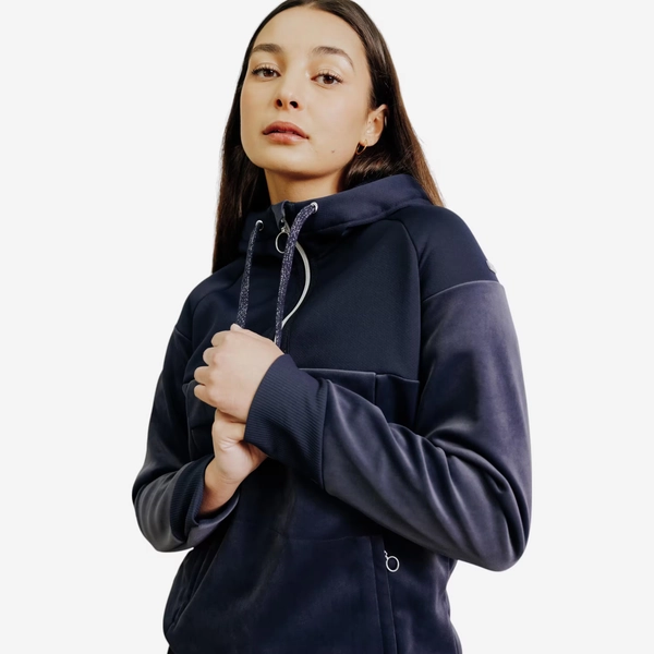 Sweat équitation chaud Femme - 900 bleu | Decathlon