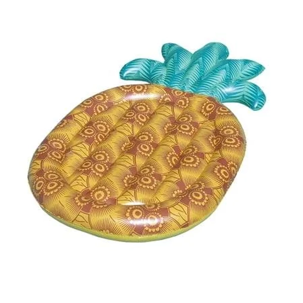 Swimline Giant Inflatable Unique Print Tropical Pineapple Pool Float