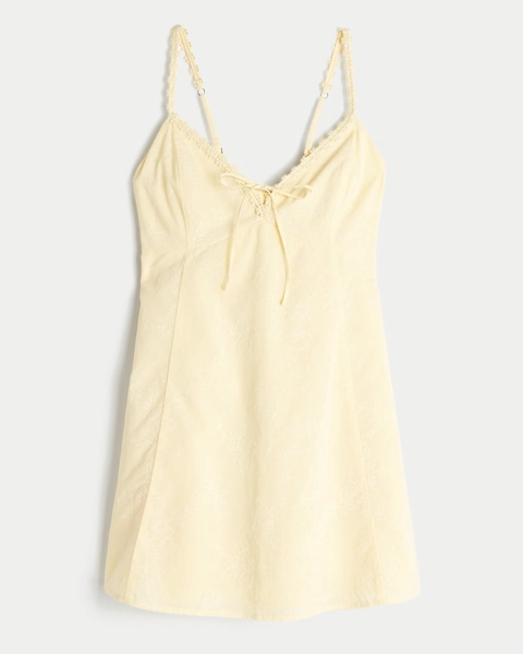 Daisy Trim Mini Dress