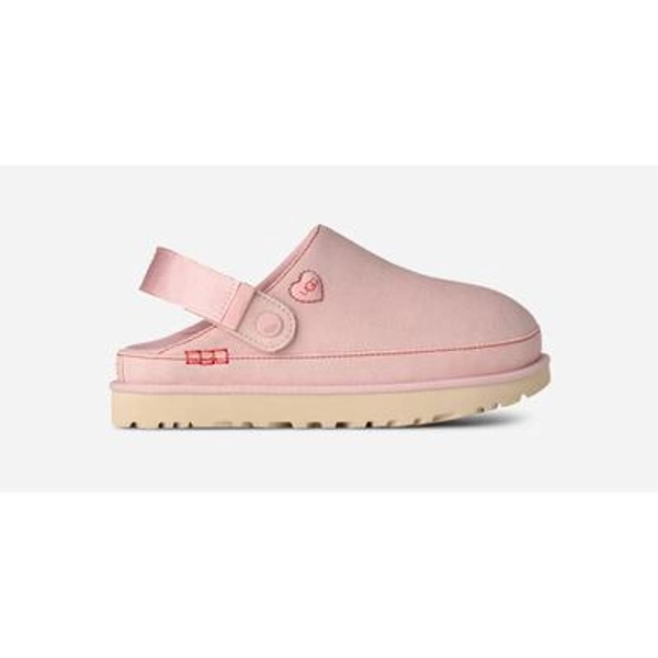 UGG® Women's Goldenstar Love Clog '26 Suede Shoes in Rosetta