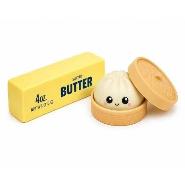 Link Butter & Mystery Dumpling Squishy Combo Toy Set