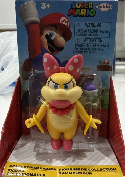 Super Mario 2.5 Inch Series Wendy Koopa Figure