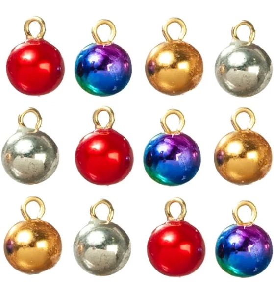 Dollhouse Christmas Ornaments Set of 12