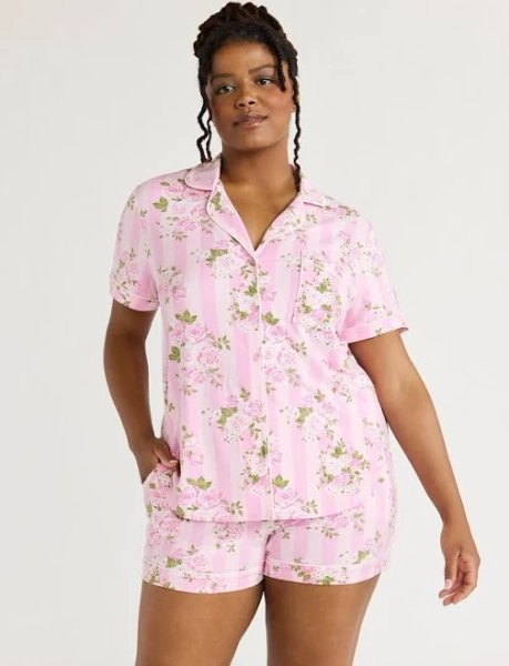 Joyspun Women's Dreamy Soft Pajama Set