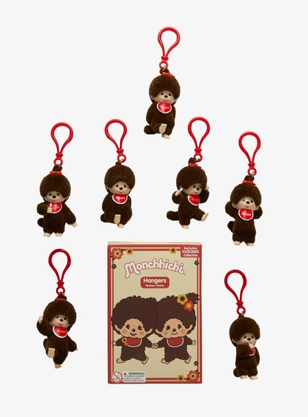 Monchhichi Blind Box Flocked Vinyl Bag Clip