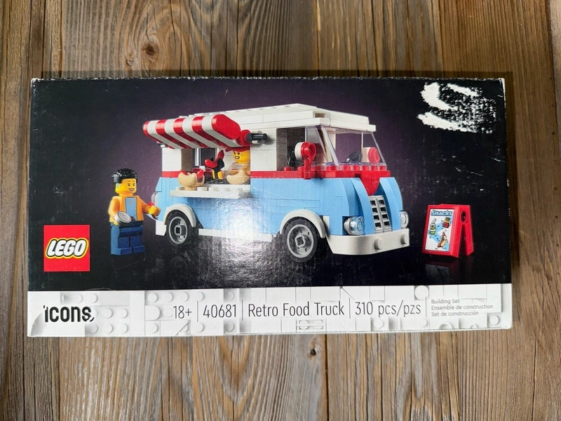 LEGO ICONS 40681 RETRO FOOD TRUCK SET MISB SEALED