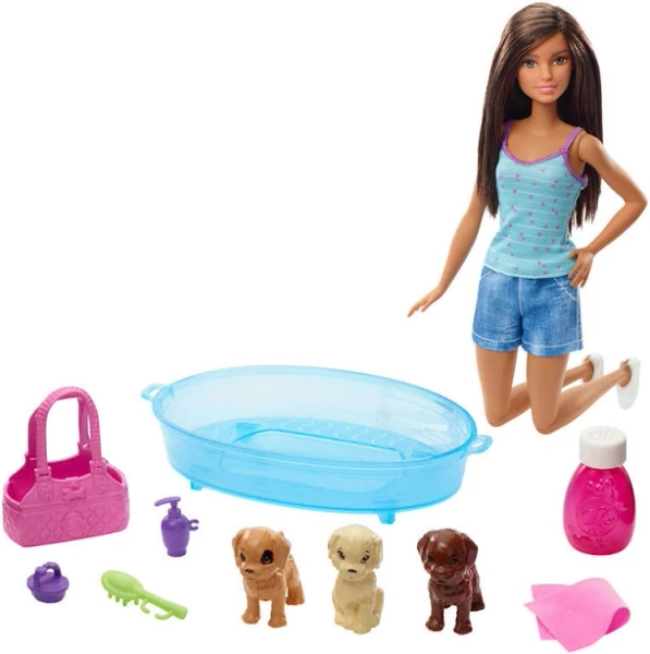 Barbie Doll & Pets Playset