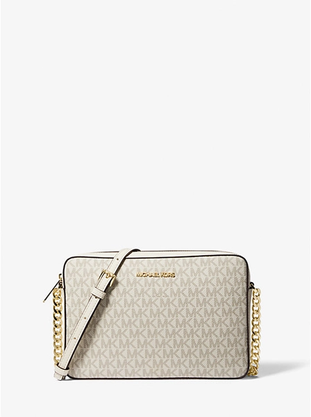 Jet Set Large Printed Logo Crossbody Bag