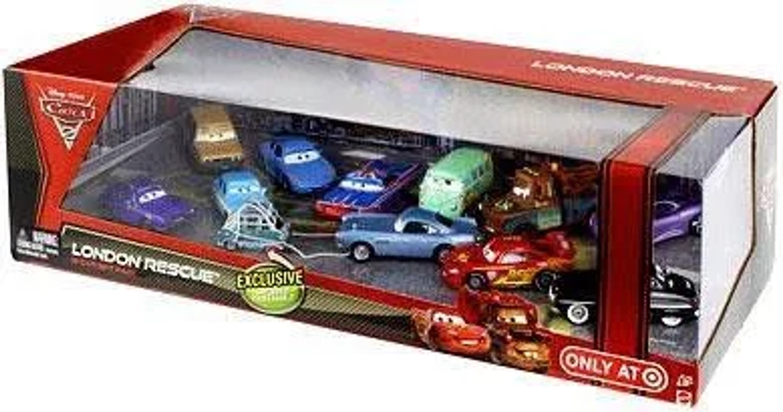 Disney Cars 2 Multi-Packs London Rescue Diecast Car Set
