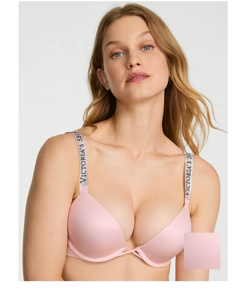 Bombshell Add-2-Cups Rose Lace Push-Up Bra