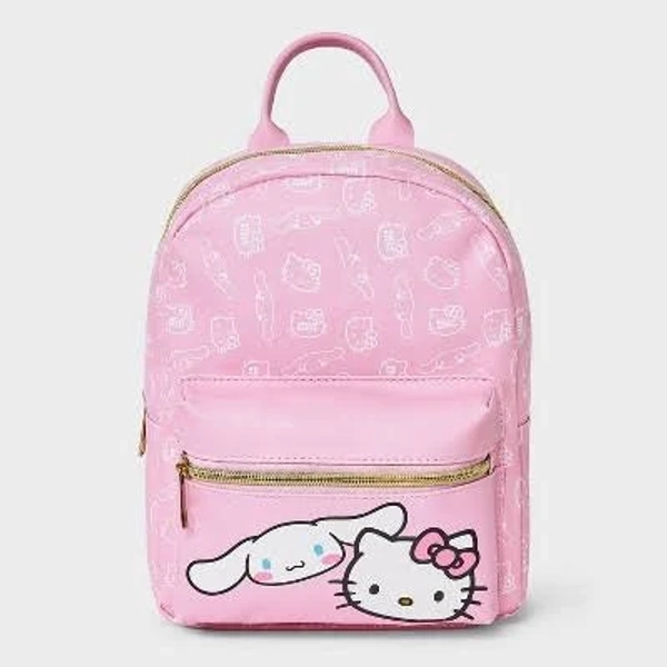 Hello Kitty and Cinnamonroll Girls' Mini Backpack