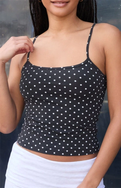 Polka Dot Skylar Tank Top