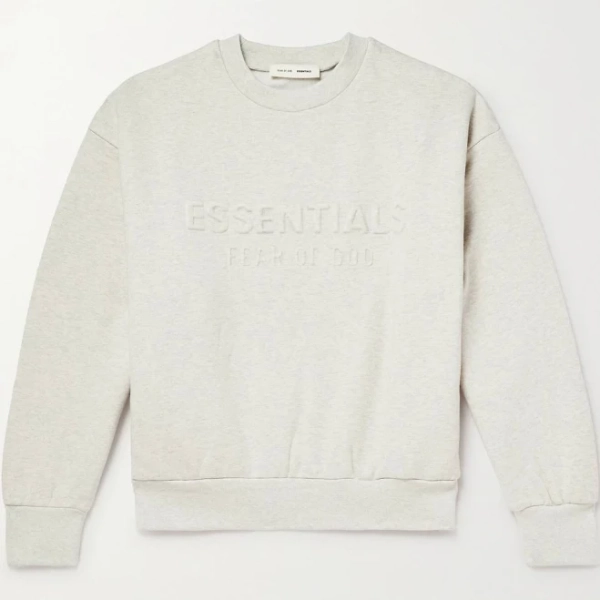 Fear of God Essentials Classic Crewneck Sweatshirt Heather