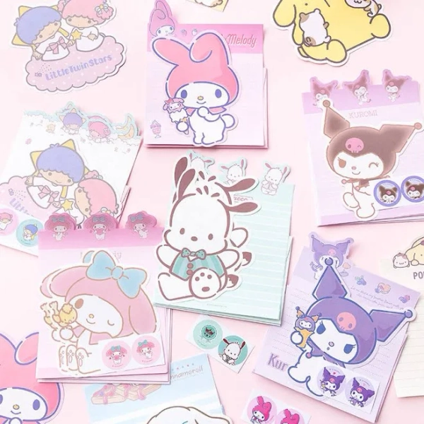 Sanrio Characters Mini Letter Set, Cinnamoroll