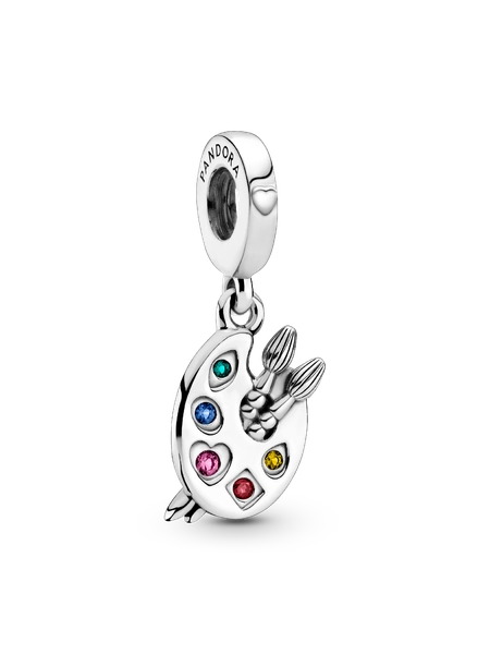 Artist's Palette Dangle Charm