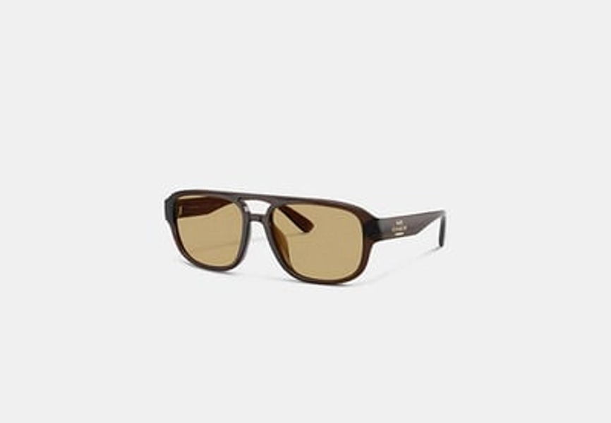 Coach Outlet Pilot Sunglasses - Brown