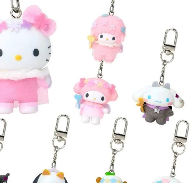 Sanrio Characters Angels and Devils Secret Keychain Blind Box