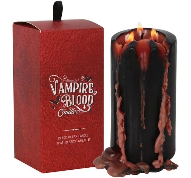 Vampire Blood Pillar Candle