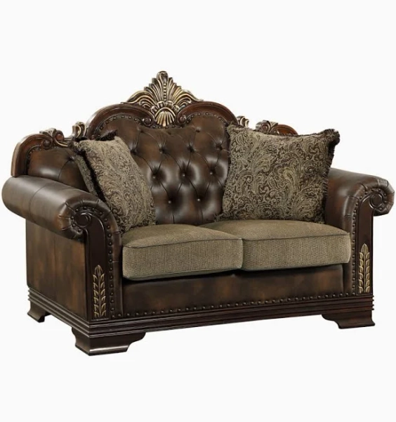 Astoria Grand Vega Traditional 2-Piece Living Room Set