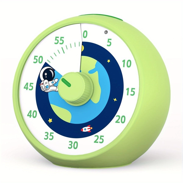 A Visual Timer for Students Designed for Self-Discipline, Homework Management, And Dual-Use As an Alarm Clock