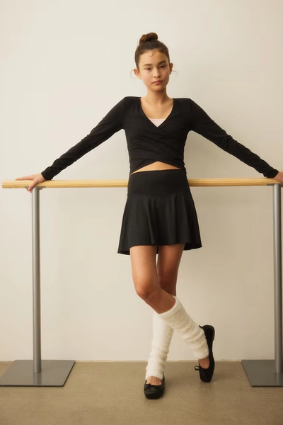 Tennis Skirt with DryMove™ - Black