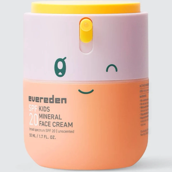 Evereden Kids 2-in-1 Mineral Face Cream & Sunscreen SPF20