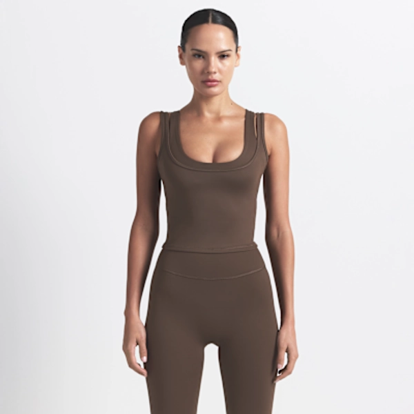 NikeSKIMS Matte Women's Double-Strap Scoop Tank Top